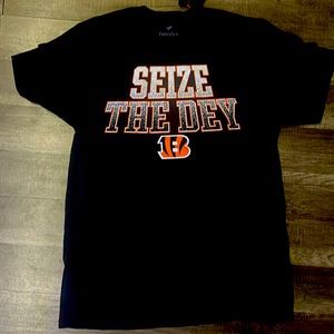 Bengals, black T-shirt